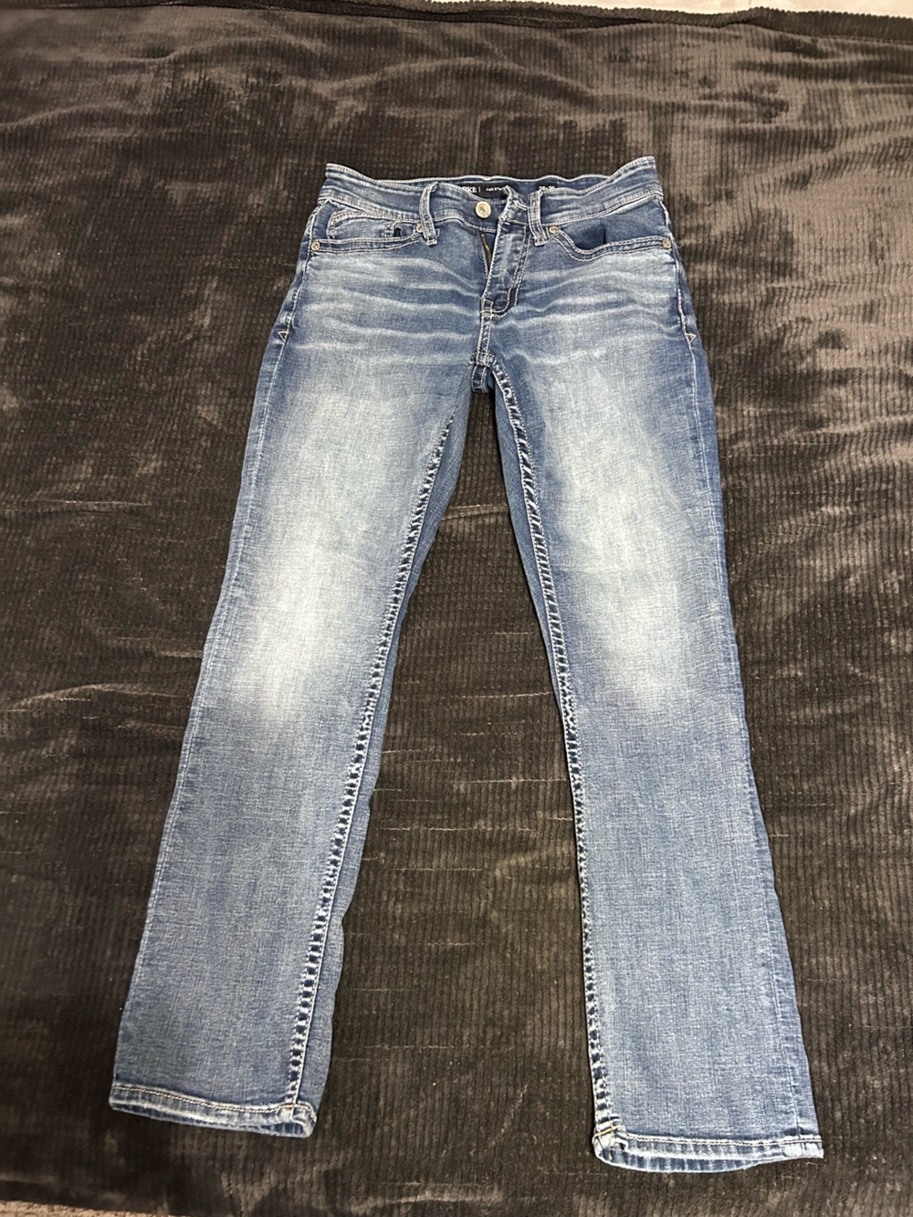 2. BKE Men's Medium Blue Washed Skinny Jeans